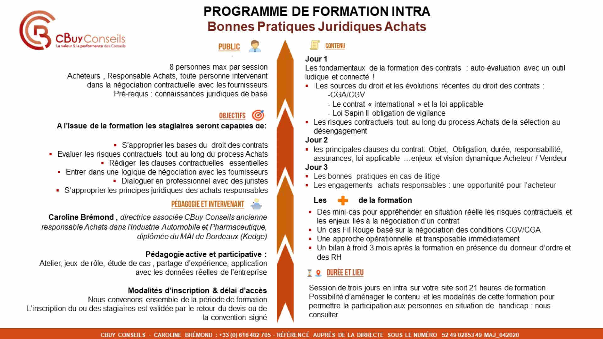 Programme Formation BPJA